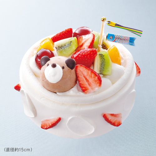 わんぱくデコレーション 直径約15cm(店舗受け取り)