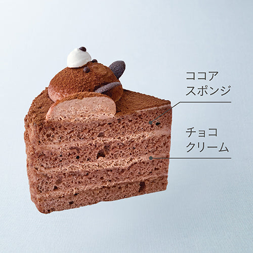 とろけるダブル ~生チョコ&イチゴ~ 直径約15cm / 6カット(店舗受け取り)